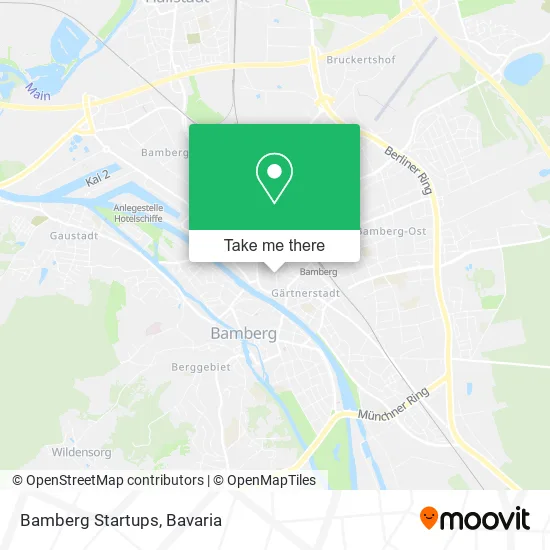 Карта Bamberg Startups