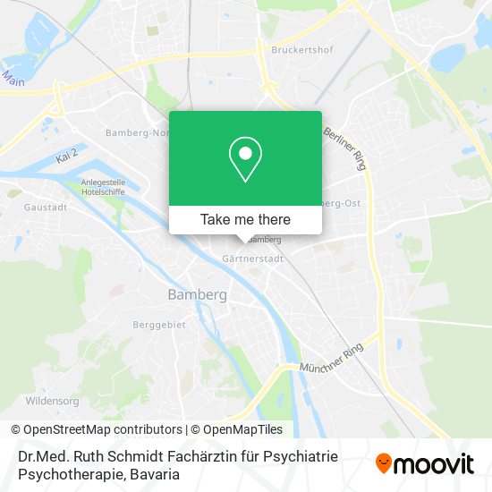 Dr.Med. Ruth Schmidt Fachärztin für Psychiatrie Psychotherapie map