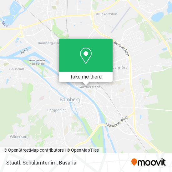 Staatl. Schulämter im map