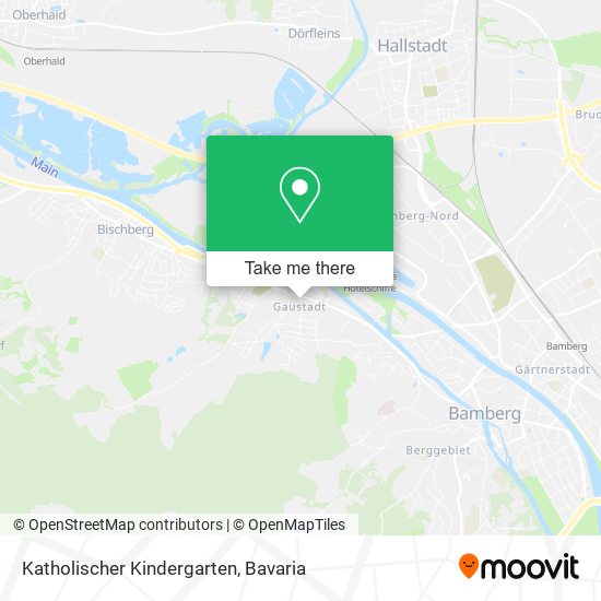 Katholischer Kindergarten map