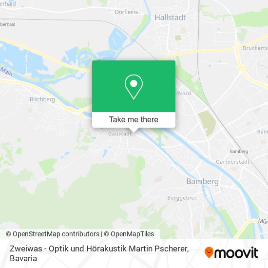 Zweiwas - Optik und Hörakustik Martin Pscherer map