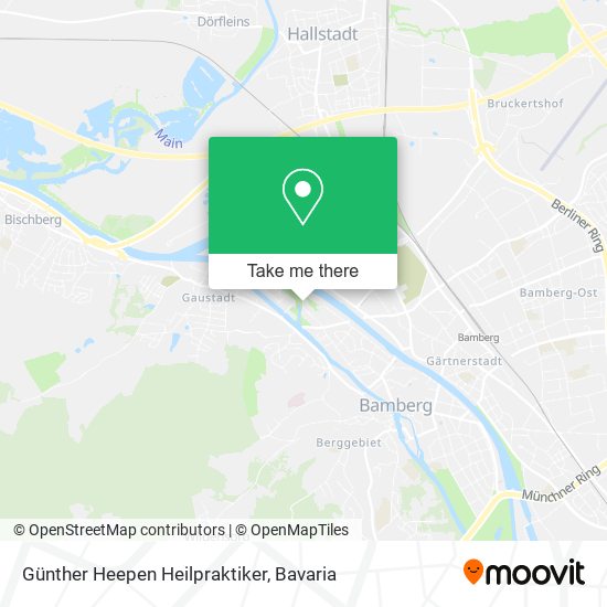 Günther Heepen Heilpraktiker map