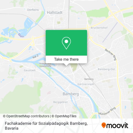 Карта Fachakademie für Sozialpädagogik Bamberg