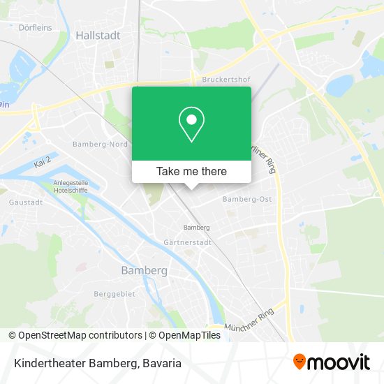 Kindertheater Bamberg map