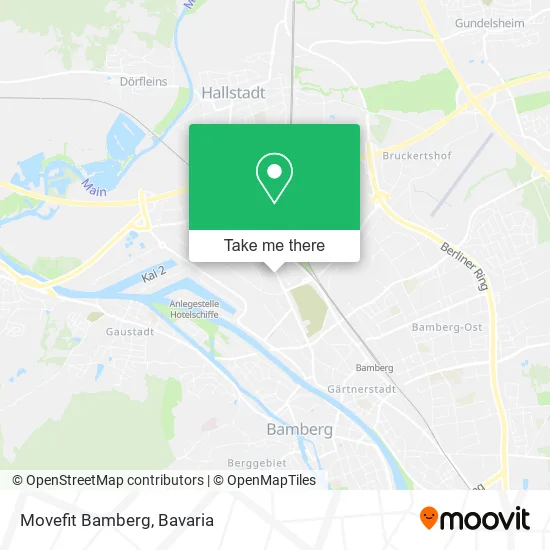 Карта Movefit Bamberg