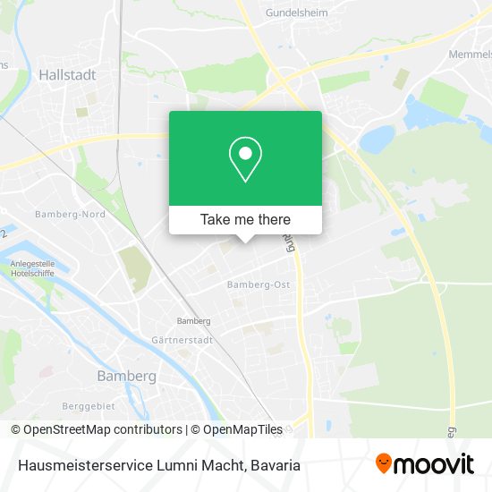 Hausmeisterservice Lumni Macht map
