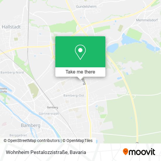 Wohnheim Pestalozzistraße map