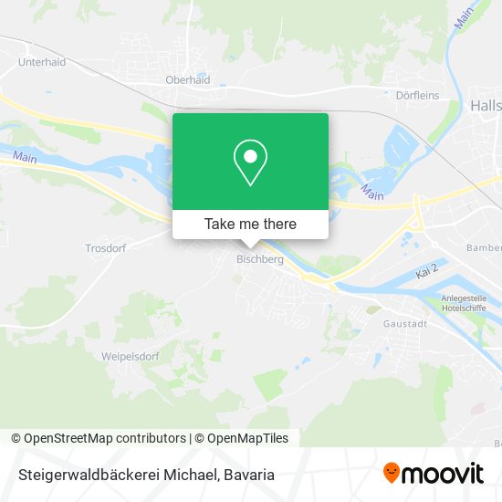 Карта Steigerwaldbäckerei Michael