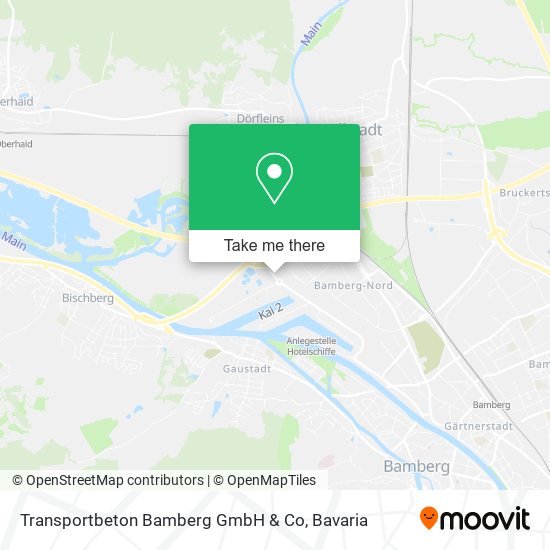 Карта Transportbeton Bamberg GmbH & Co