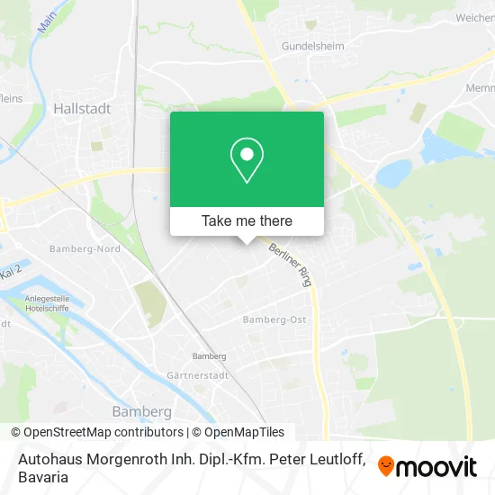 Карта Autohaus Morgenroth Inh. Dipl.-Kfm. Peter Leutloff