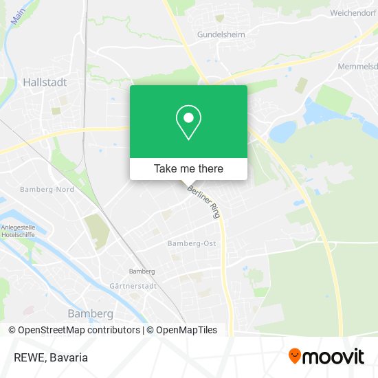 REWE map