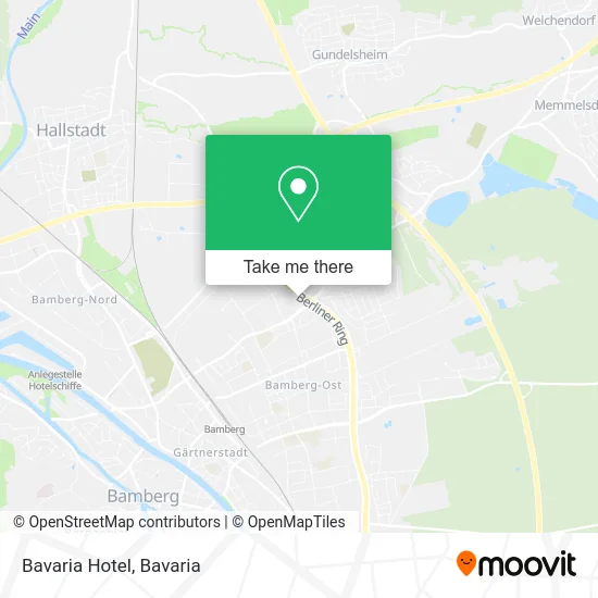Карта Bavaria Hotel