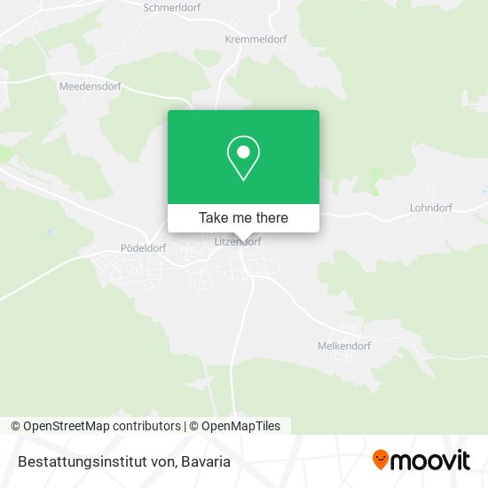 Bestattungsinstitut von map