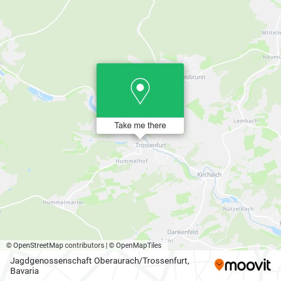 Jagdgenossenschaft Oberaurach / Trossenfurt map