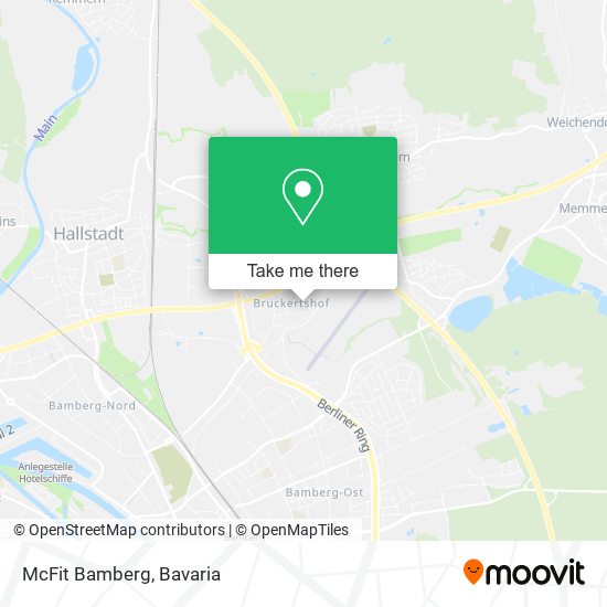 Карта McFit Bamberg