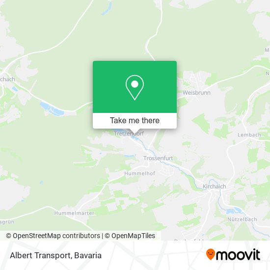 Albert Transport map