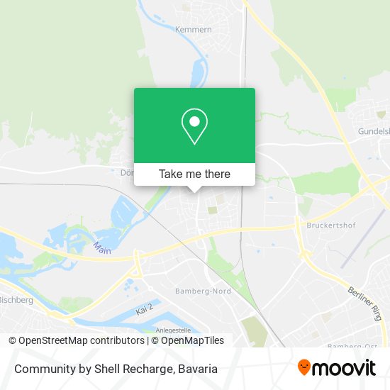 Community by Shell Recharge map