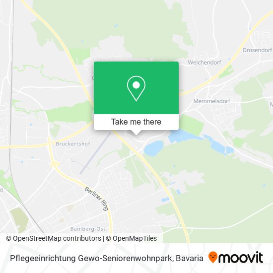 Карта Pflegeeinrichtung Gewo-Seniorenwohnpark