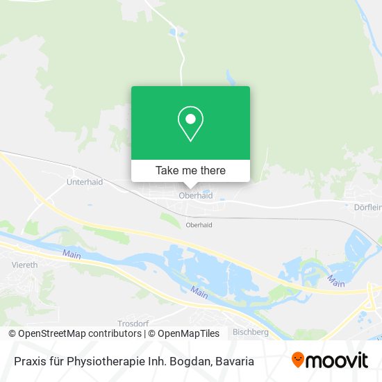 Praxis für Physiotherapie Inh. Bogdan map