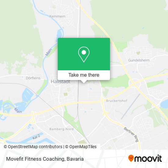 Movefit Fitness Coaching map