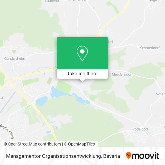 Карта Managementor Organisationsentwicklung