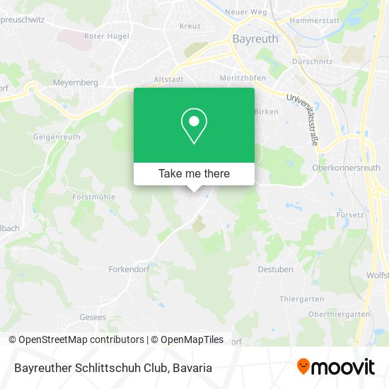 Карта Bayreuther Schlittschuh Club