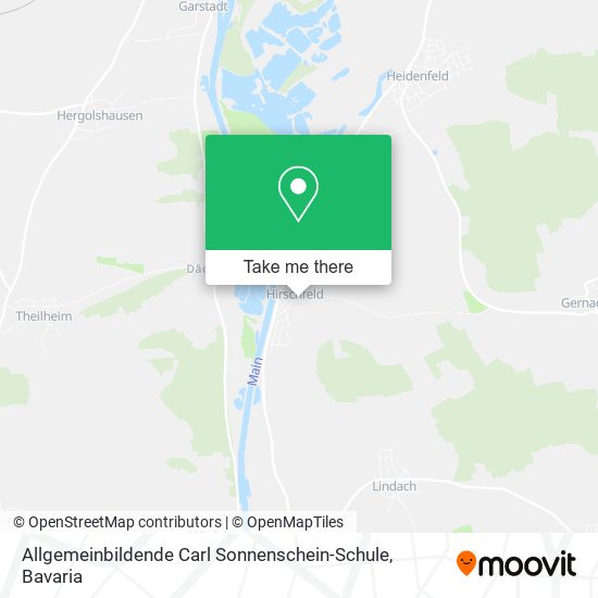 Allgemeinbildende Carl Sonnenschein-Schule map