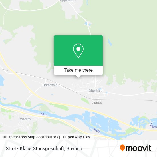 Stretz Klaus Stuckgeschäft map