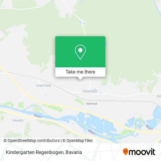 Kindergarten Regenbogen map