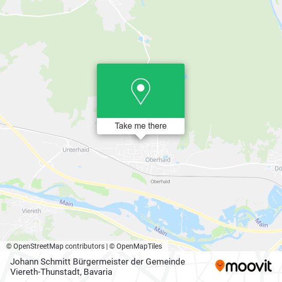 Johann Schmitt Bürgermeister der Gemeinde Viereth-Thunstadt map