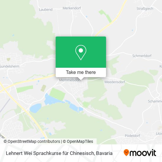 Lehnert Wei Sprachkurse für Chinesisch map