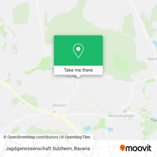 Jagdgenossenschaft Sulzheim map