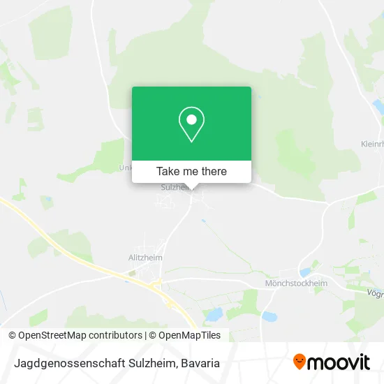 Карта Jagdgenossenschaft Sulzheim