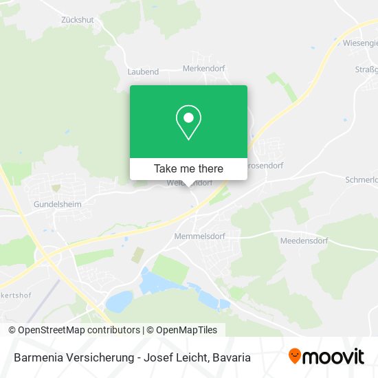 Barmenia Versicherung - Josef Leicht map