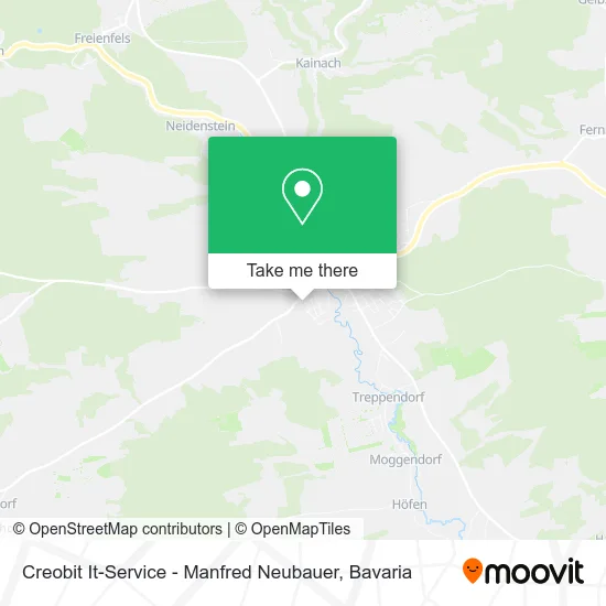 Карта Creobit It-Service - Manfred Neubauer