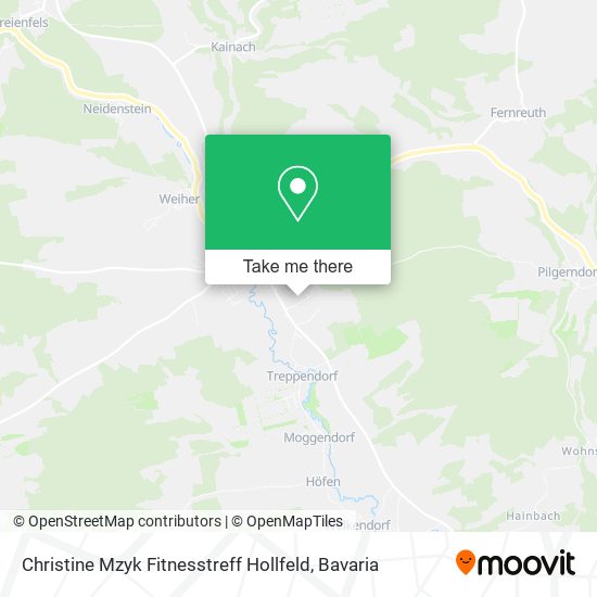 Christine Mzyk Fitnesstreff Hollfeld map