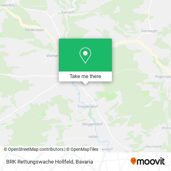 BRK Rettungswache Hollfeld map