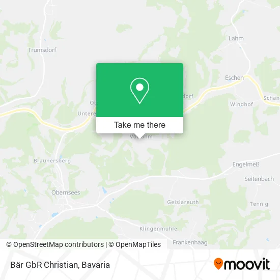 Карта Bär GbR Christian