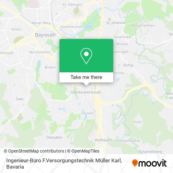 Ingenieur-Büro F.Versorgungstechnik Müller Karl map