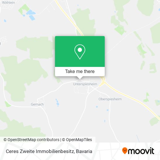 Ceres Zweite Immobilienbesitz map