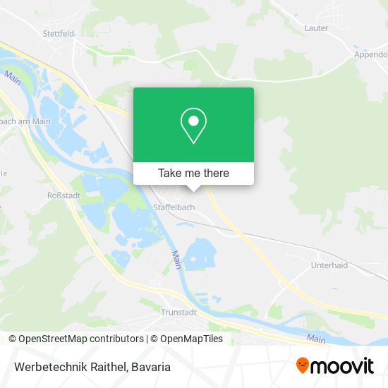 Werbetechnik Raithel map