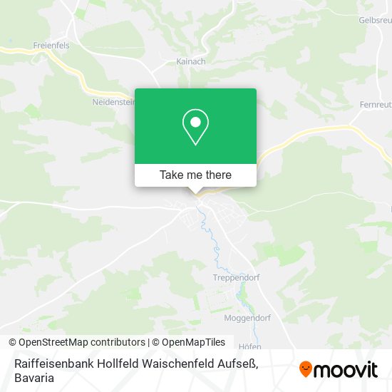 Карта Raiffeisenbank Hollfeld Waischenfeld Aufseß