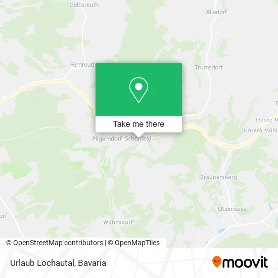 Карта Urlaub Lochautal