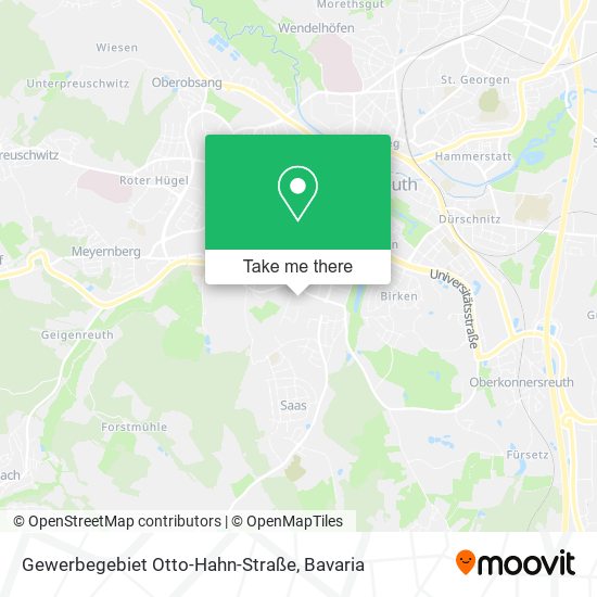 Gewerbegebiet Otto-Hahn-Straße map