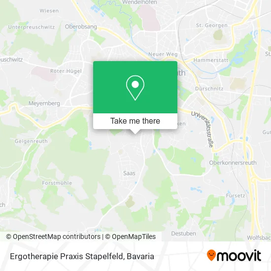 Карта Ergotherapie Praxis Stapelfeld