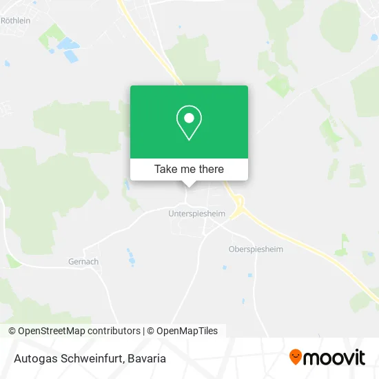 Карта Autogas Schweinfurt