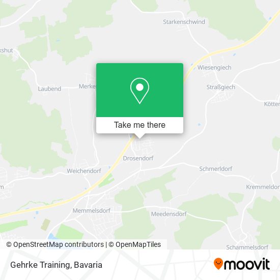 Gehrke Training map