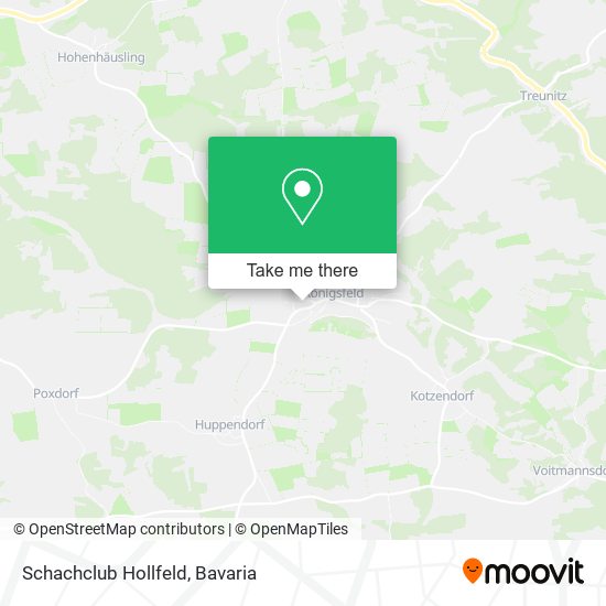 Schachclub Hollfeld map