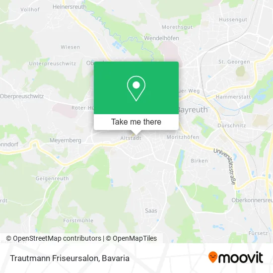 Карта Trautmann Friseursalon