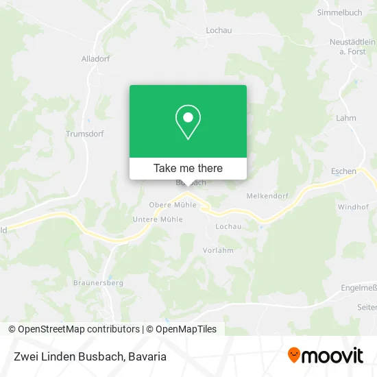 Карта Zwei Linden Busbach